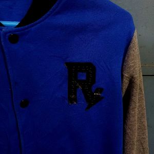 🔵Blue Varsity Jacket