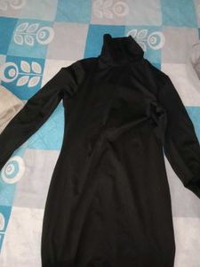 NEWME Black Turtleneck Maxi Dress NEVER WORN