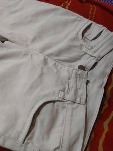 White Slim Fit Jeans