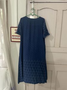 Navy Blue Kurti