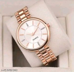 Rose Gold Quartz Watch