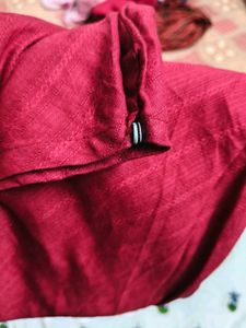 Srishti Pure Cotton Reddish Maroon Chudidar Salwar