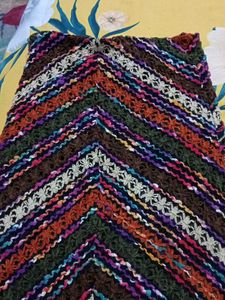 Retro Vintage Crochet Long Skirt