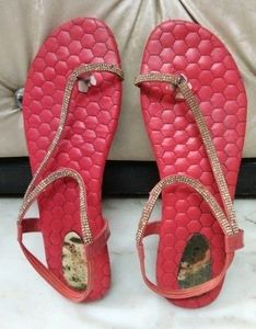Red Sandals