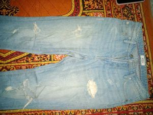 Ripped Light Wash Jeans