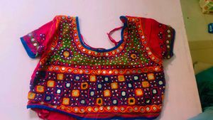 Beautiful Pink Navaratri Choli