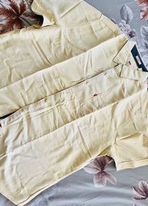 Pepe Jeans Yellow Colour Full Sleeves Shirt