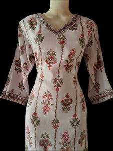 Floral Print Kurta Set