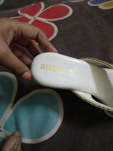 Anouk White Flats