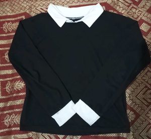 Black Long Sleeve Top