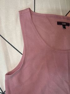 Code Sleeveless Tank Top