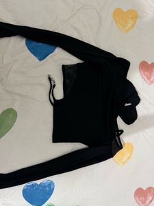 Cut Out New me thumb hole top