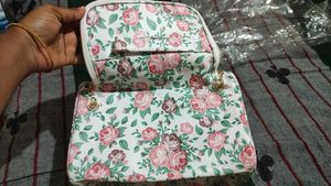 Floral Makeup Kit Bag Beautiful