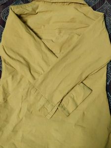 Yellow Long Sleeve Blouse