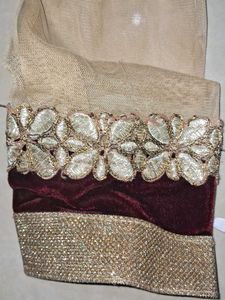 This is a partywear dress .