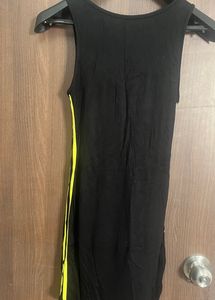 Body Cone Cute Black Dress From Shein