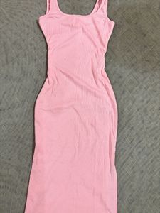 🌷🪩SSS PINK BODYCON DRESS🪩🌷