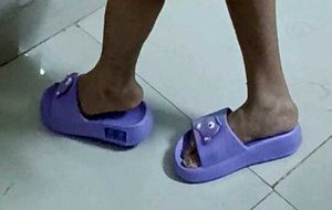 Purple Filp Flop Slippers