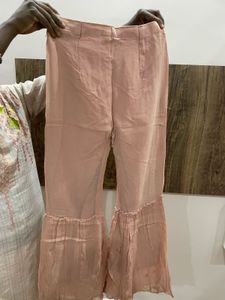 Elegant Pink Sharara Suit