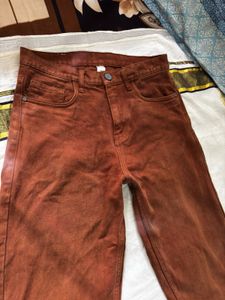 Rust Brown REHAB Jeans – Stylish & Comfortable