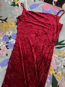 Split Slip Dress