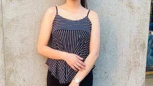 Striped Sleeveless Top