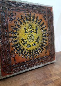 Embossed Warli Art Decor