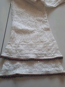 Sequence Off-white Plazo