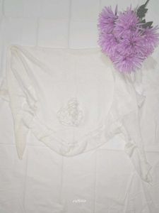White Scraf