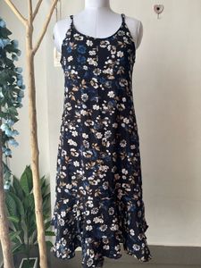 summer string dress high low