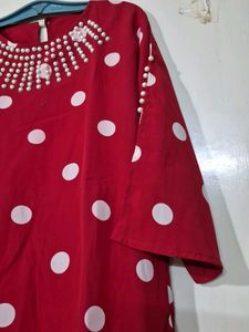 PolkaDot Top For Women