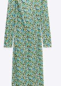 Zara Backless Tie Maxi Dress