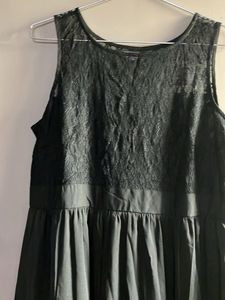 Ajio Black Dress