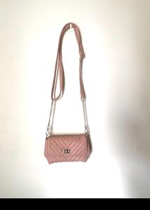 Stylish Pink Sling Bag For Girls