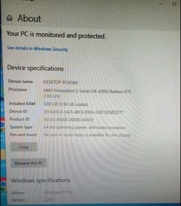 HP Thin Client T630 PC 8 GB RAM 128 G B SSD