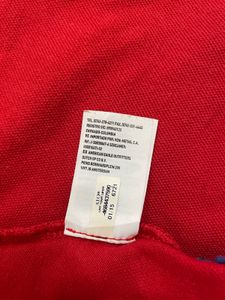 American Eagle Red Polo Shirt