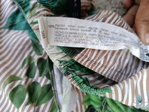 Zara Floral Striped Palazzo