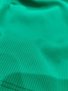 Fluorescent Green Ribbed Top (My Profile Pic