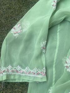 Chikankari Kurta With Gotapatti Work