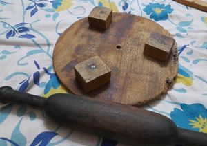 Chakla Belan, Roti Tongs,wooden Spatula