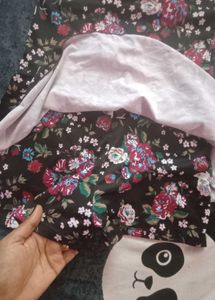 Floral Print Swimming Suit