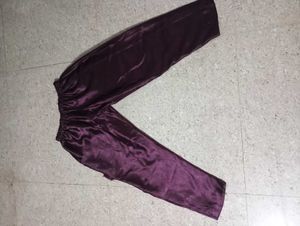 Purple Satin Salwar Kameez