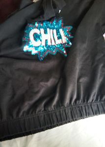 Cute Black Crop Top