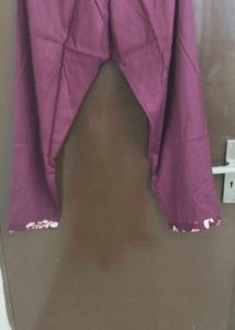 New Unused Cotton Blend ReshamZari Work Suit