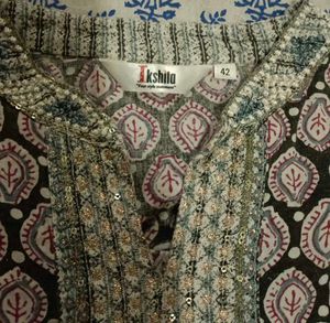 Cotton Suit Set without Dupatta