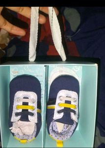 Kids Navy Sporty Shoes