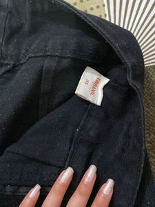 Wide Leg Black Pants