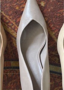 MANGO Solid Nude Pumps