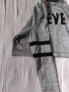 Spunk Believe Cropped Long Sleeve Crop Top