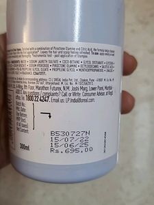 LOREAL INSTA CLEAR DANDRUFF SHAMPOO
